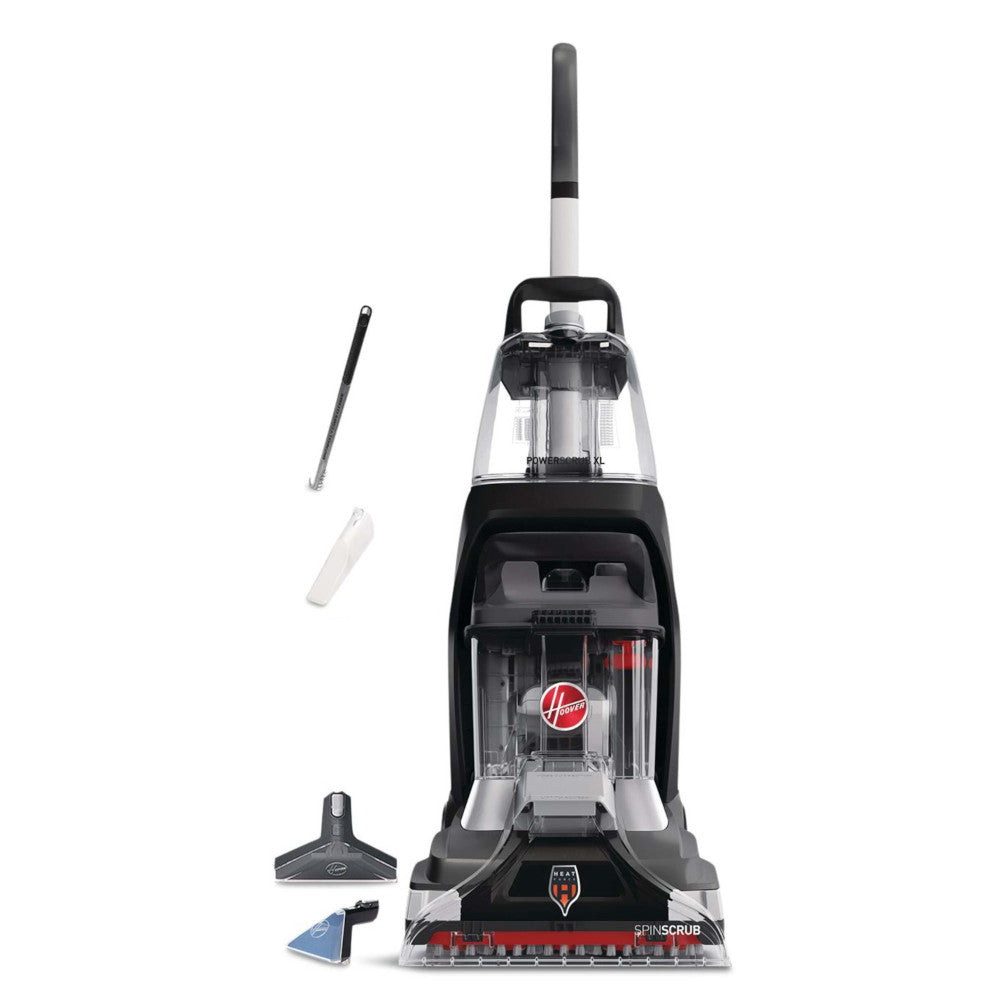 HOOVER FH68040VDI PowerScrub XL Pet Plus Corded Upright Vacuum Carpet Cleaner - Factory serviced with Home Essentials Warranty