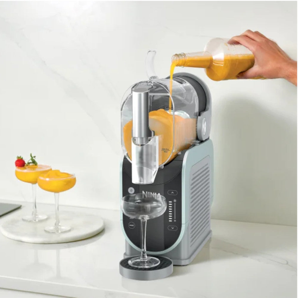 NINJA FS305CCO SLUSHi 2.84 L Professional Frozen Drink Maker with 2 Insulated Bubble Cups  - Factory serviced with Home Essentials warranty