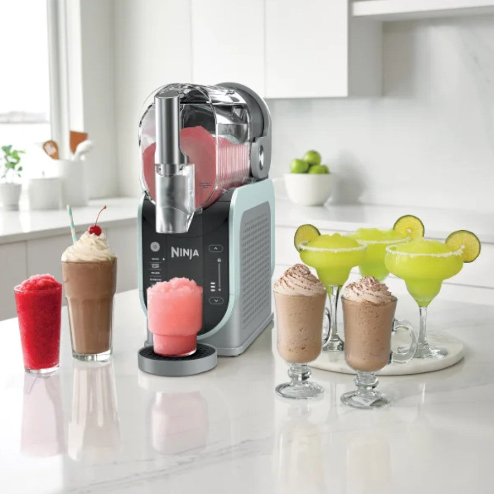 NINJA FS305CCO SLUSHi 2.84 L Professional Frozen Drink Maker with 2 Insulated Bubble Cups  - Factory serviced with Home Essentials warranty