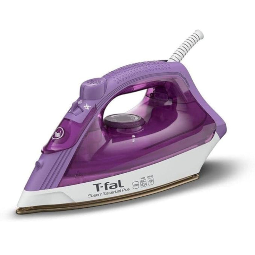Fer à vapeur à semelle en céramique T-FAL FV1955 Steam Essential Plus - Emballage imparfait avec garantie complète