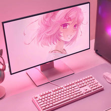 Charger l&#39;image dans la galerie, AUKEY G15 Mechanical Gaming Keyboard RGB Pink

