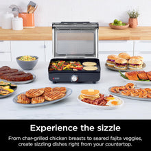 Load image into Gallery viewer, NINJA GR101CCO Griddle and Indoor Grill  - Factory serviced with Home Essentials warranty

