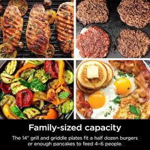 Load image into Gallery viewer, NINJA GR101CCO Griddle and Indoor Grill  - Factory serviced with Home Essentials warranty
