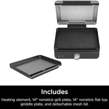 Load image into Gallery viewer, NINJA GR101CCO Griddle and Indoor Grill  - Factory serviced with Home Essentials warranty
