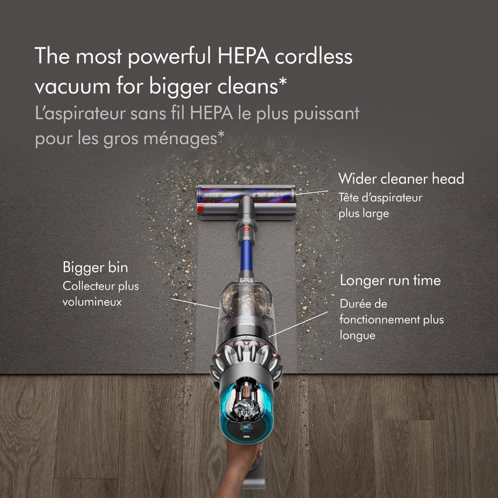DYSON OFFICIAL OUTLET Aspirateur balai sans fil Gen 5 Detect Outsize - Reconditionné (Excellent) avec garantie Dyson de 1 an