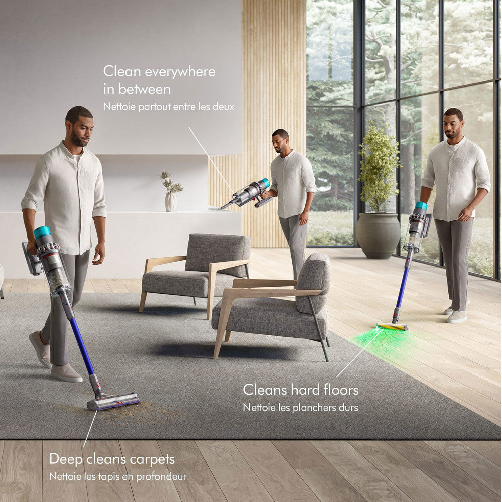 DYSON OFFICIAL OUTLET Aspirateur balai sans fil Gen 5 Detect Outsize - Reconditionné (Excellent) avec garantie Dyson de 1 an
