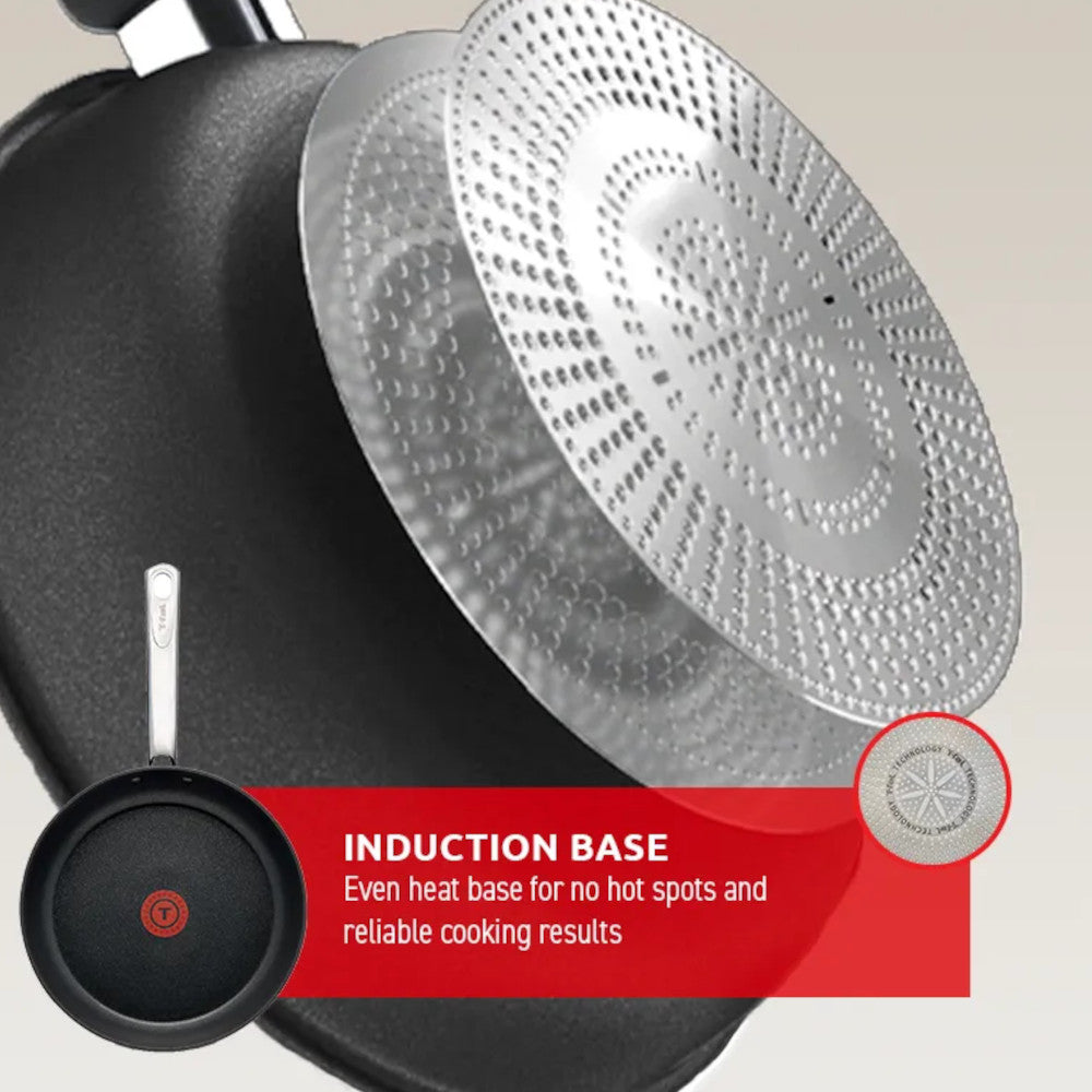 Batterie de cuisine 12 pièces T-FAL Platinum Unlimited anodisée dure - H126SC74 