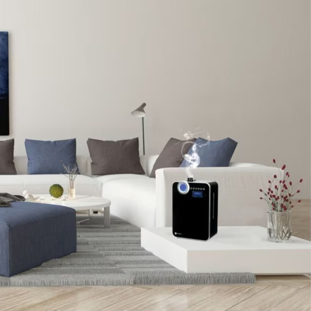 PURE GUARDIAN H8000BCA Humidificateur ultrasonique à brume intelligente de 120 heures - Entretenu en usine avec la garantie Home Essentials 