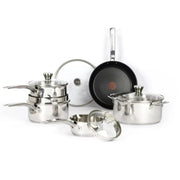 Batterie de cuisine 10 pièces T-FAL Unlimited en acier inoxydable - H868SA54