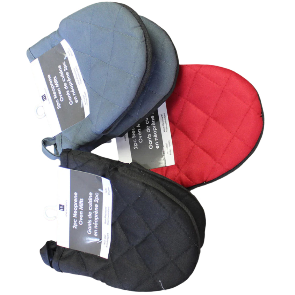 HOME AESTHETICS HA-4122 Neoprene Oven Mitts 2pc