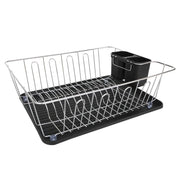 HOME AESTHETICS HA-4401 Dishrack Chrome with Rubbermaid