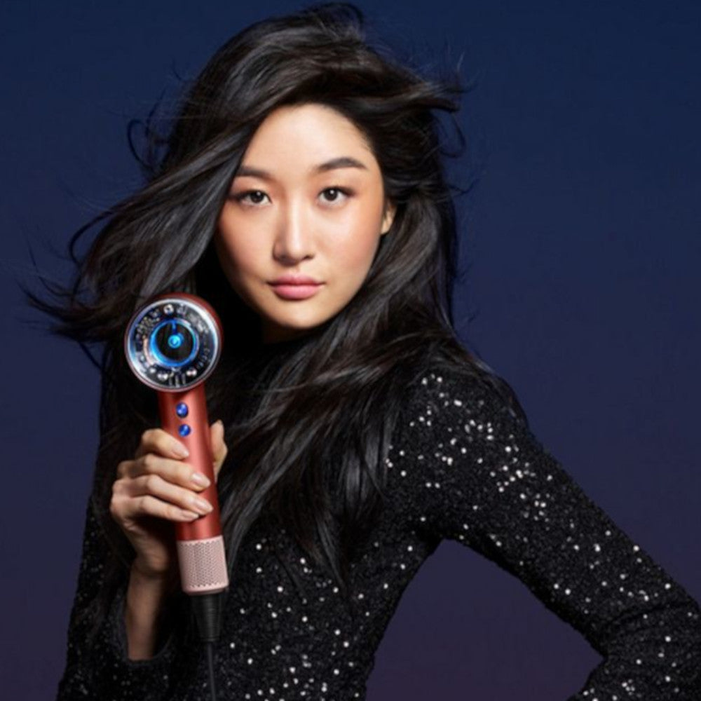 DYSON OFFICIAL OUTLET - Supersonic Hair Dryer Nural Strawberry Bronze+Blush Pink - Refurbished with 1 year Dyson Warranty - (Excellent) - HD16