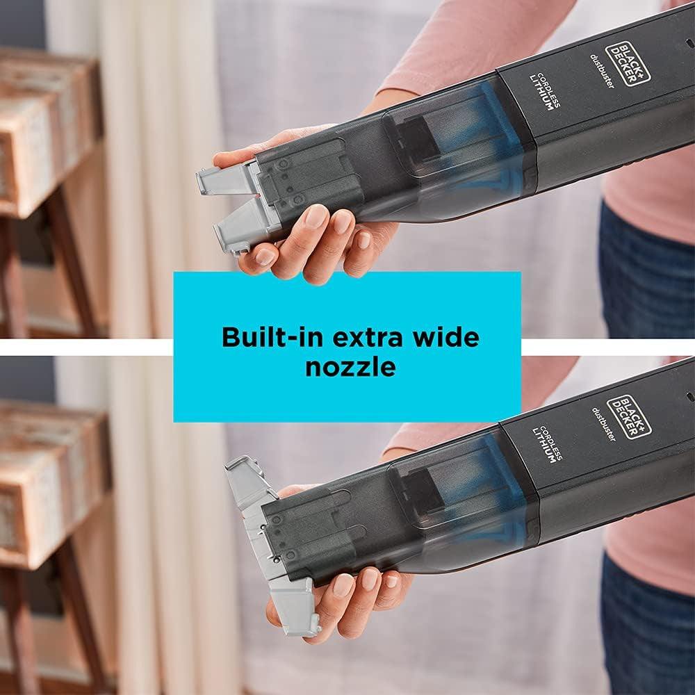 Aspirateur à main sans fil mince BLACK+DECKER DUSTBUSTER HLVC320J01 AdvancedClean™