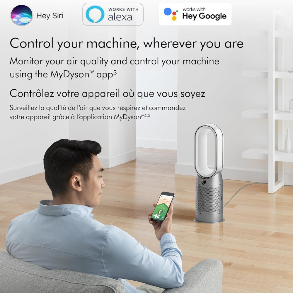 SORTIE OFFICIELLE DYSON - Purificateur d'Air Chaud + Froid - Reconditionné avec Garantie 1 an (Excellent) - HP07