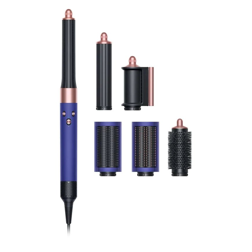 DYSON OFFICIAL OUTLET Airwrap Complete Long Barrel - Vinca Blue &amp; Rose - Dyson reconditionné (excellent) avec 1 an de garantie - HS05