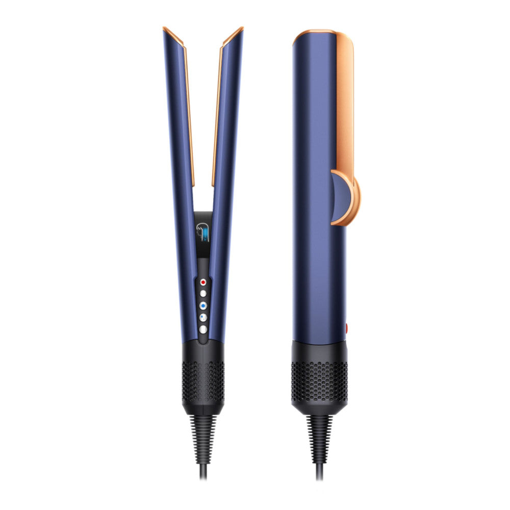 DYSON OFFICIAL OUTLET- Airstrait Straightener- Prussian Blue+Copper- Refurbished (EXCELLENT) with 1 year Dyson Warranty