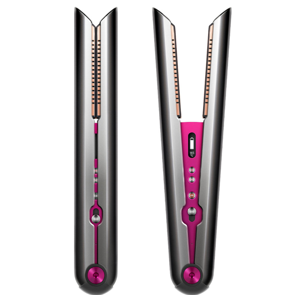DYSON OFFICIAL OUTLET - Corrale Hair Straightener - Refurbished (EXCELLENT) with 1 year Warranty (Excellent) - Nickel Fuchsia - HS03
