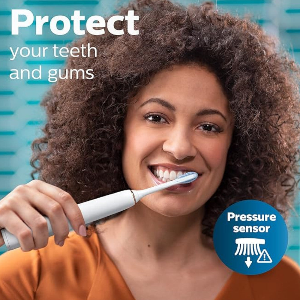 Brosse à dents électrique rechargeable Philips HX9911/78 Sonicare Diamond Clean 9000 en or rose