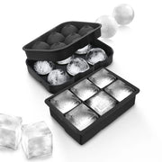 2 in 1 Pack Large Silicone Ice Cube Tray Mold