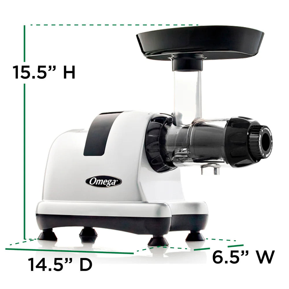 OMEGA J8006HDC All in One Nutrition System Cold Press Juicer