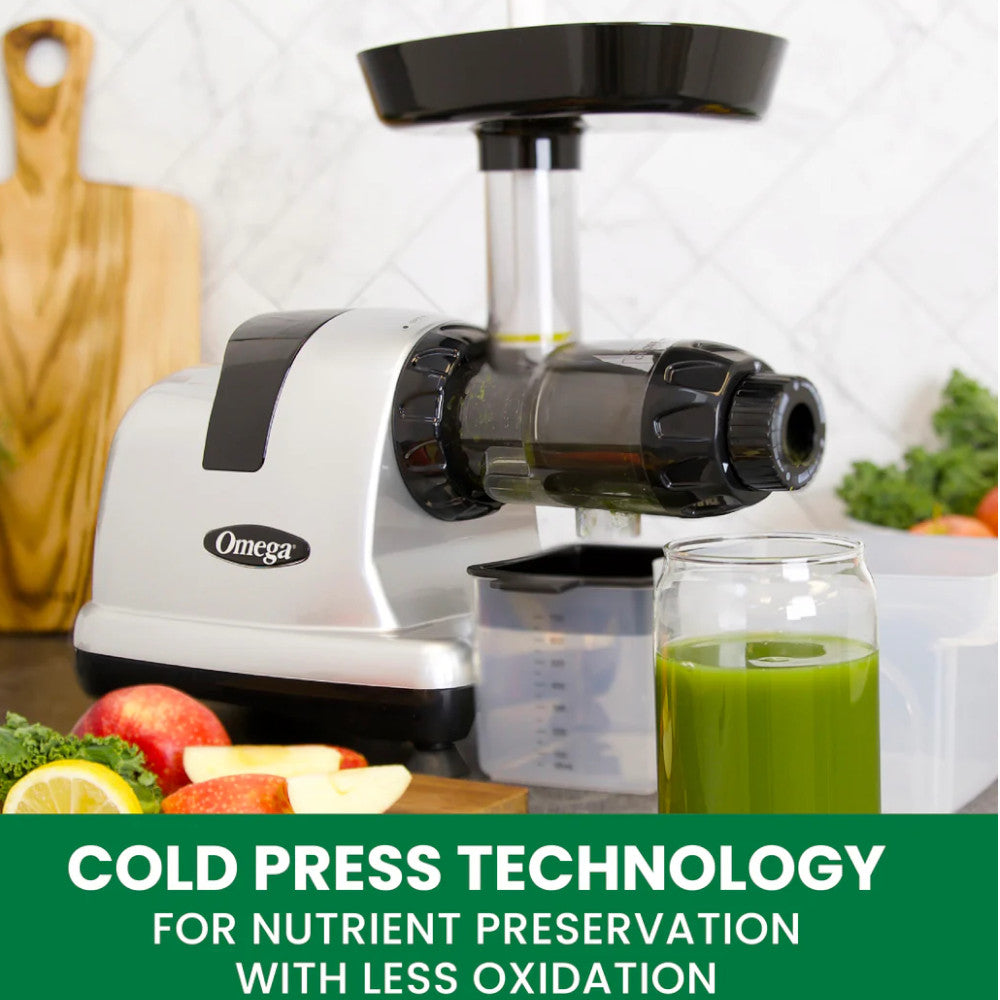 OMEGA J8006HDC All in One Nutrition System Cold Press Juicer