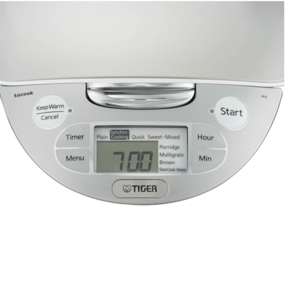 TIGER JAGB10U Digital Rice Cooker 5.5 Cup - Factory serviced with Home Essentials warranty