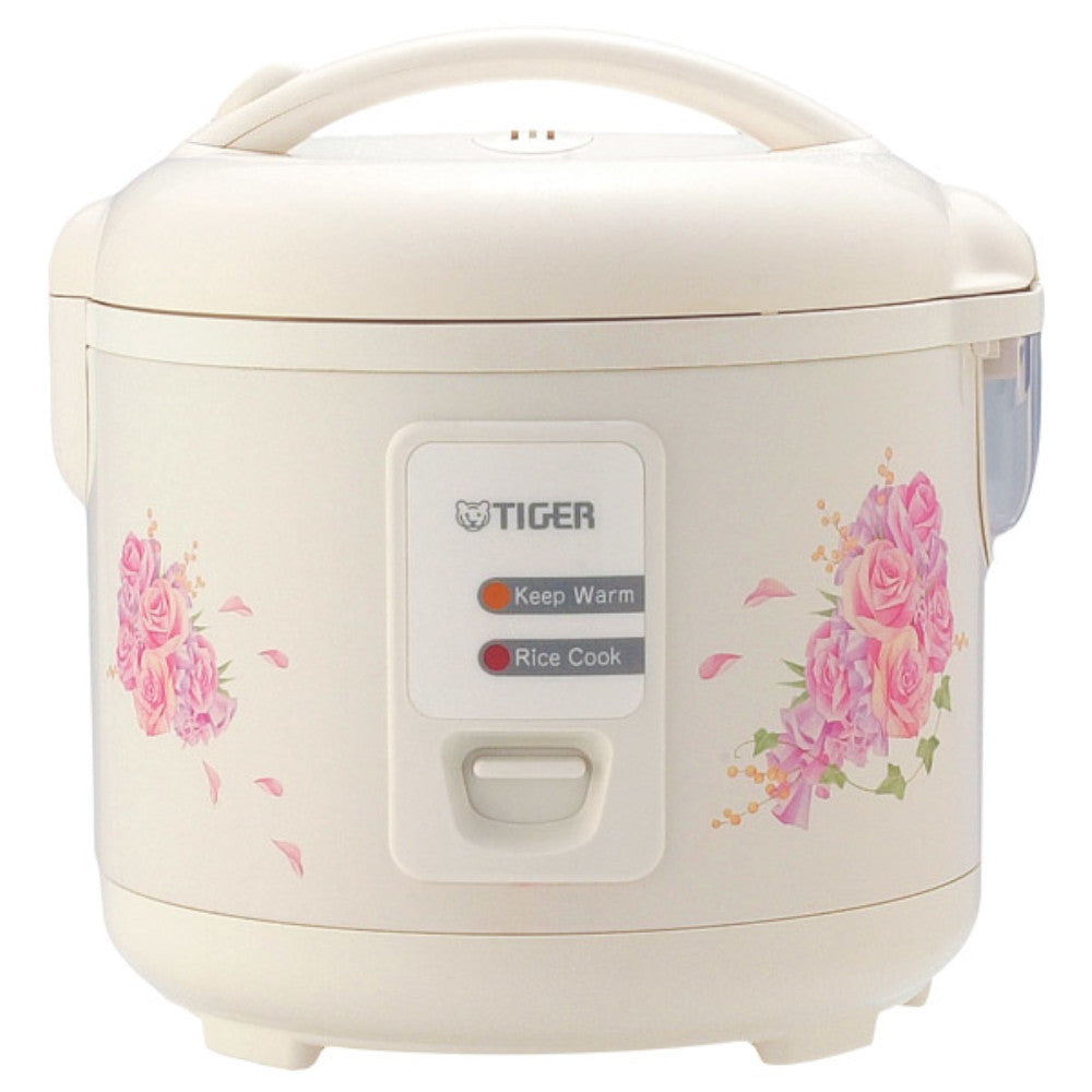 TIGER JAZA10U Conventional Rice Cooker 5.5 Cup - Factory serviced with Home Essentials warranty