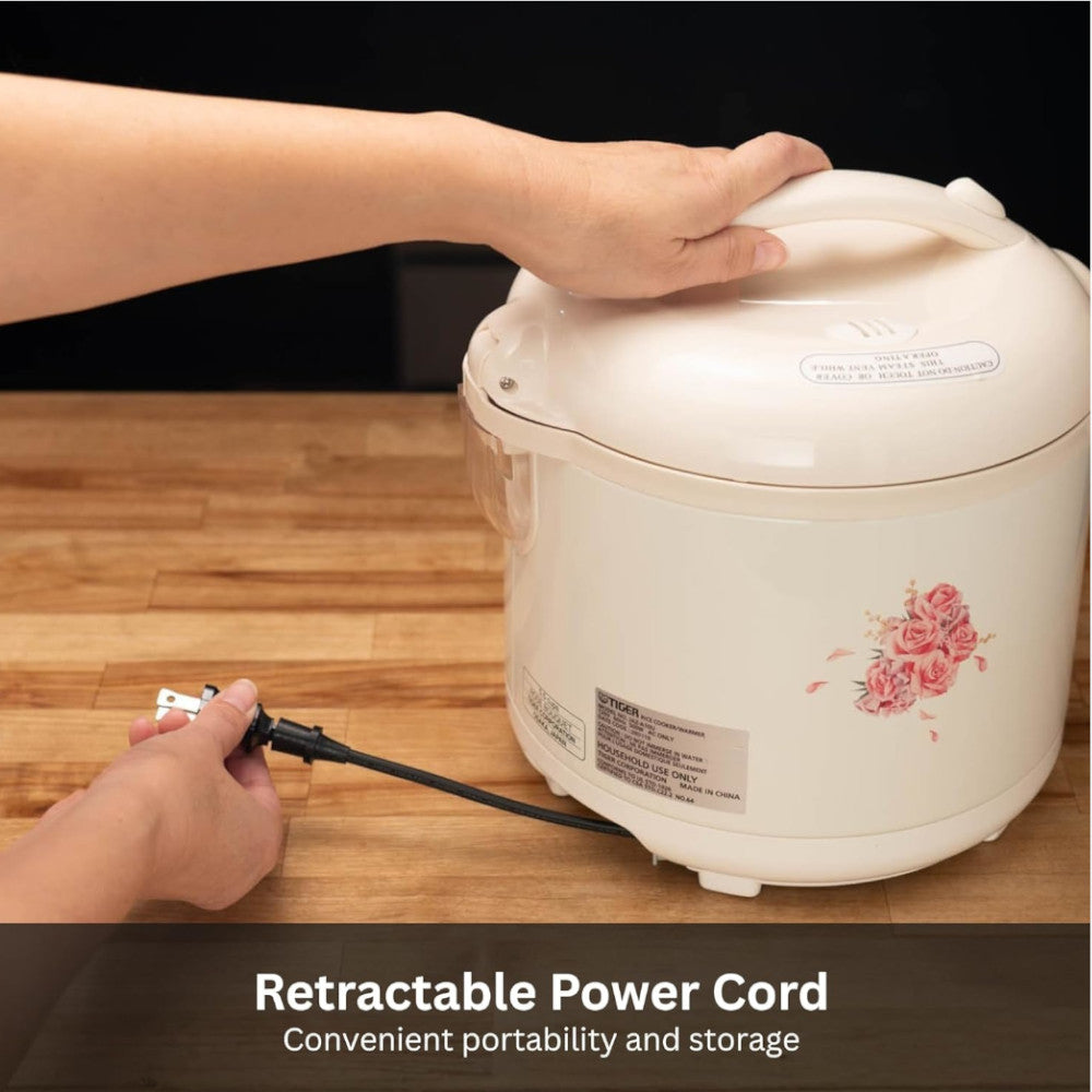 TIGER JAZA18U Conventional Rice Cooker 10 Cup - Factory serviced with Home Essentials warranty