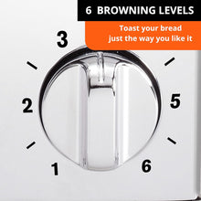Load image into Gallery viewer, KRUPS KH732D51 2 slice Stainless Steel Toaster
