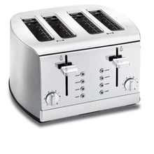 Load image into Gallery viewer, KRUPS KH734D51 4 Slice Stainless Steel Toaster
