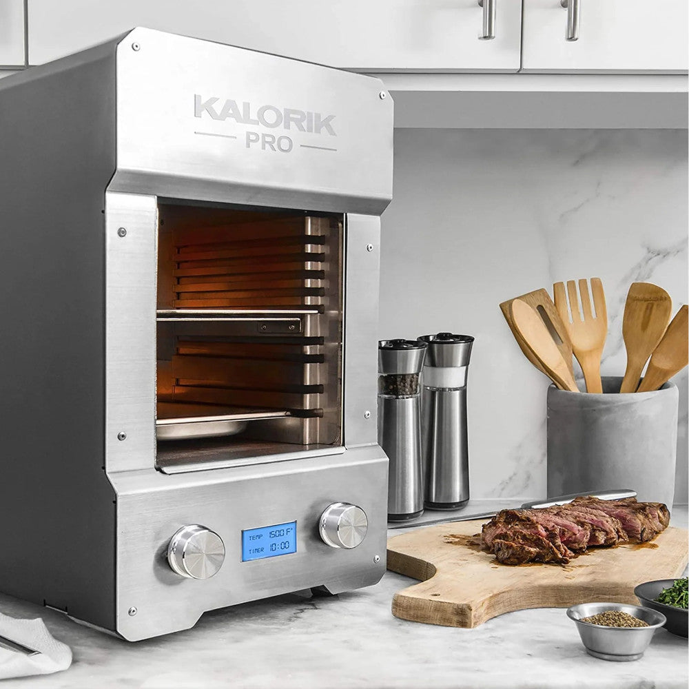 KALORIK KPROGR51149SS Pro 1500 Electric Steakhouse Grill Stainless Steel