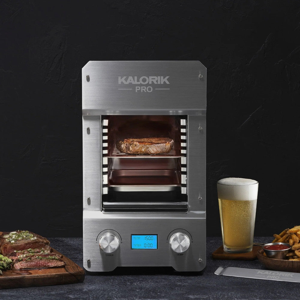 KALORIK KPROGR51149SS Pro 1500 Electric Steakhouse Grill Stainless Steel