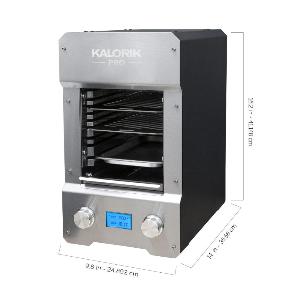 KALORIK KPROGR51149SS Pro 1500 Electric Steakhouse Grill Stainless Steel