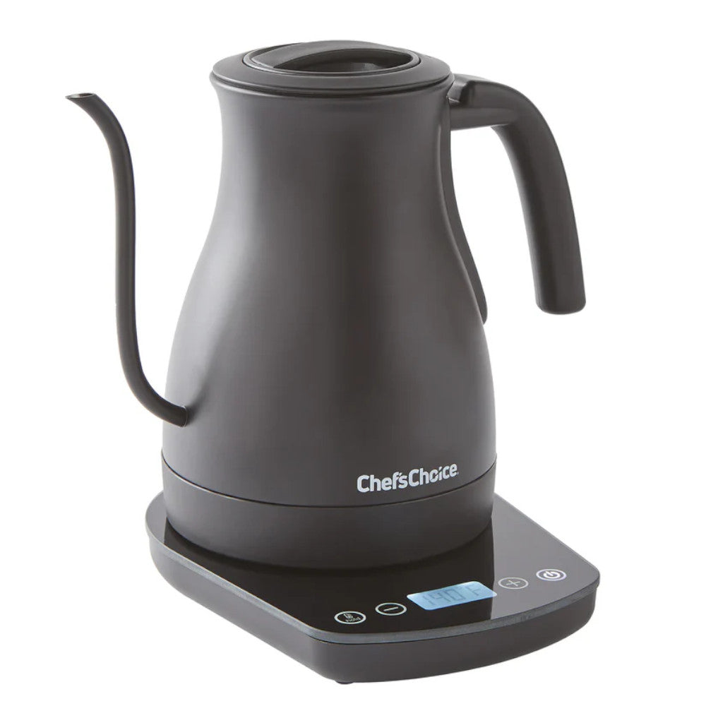 CHEF'S CHOICE KTCC1LMB13  1L Cordless Electric Gooseneck Kettle with Temperature Control