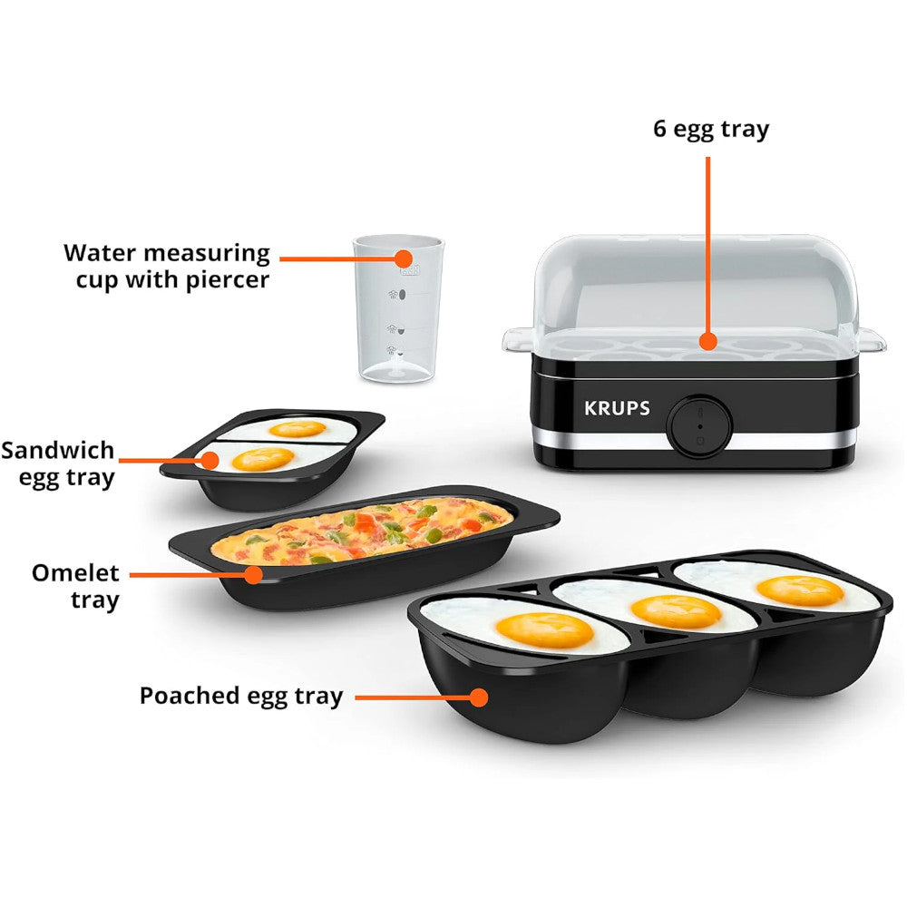 KRUPS KW221850 Simply Electric 6PC Egg Cooker