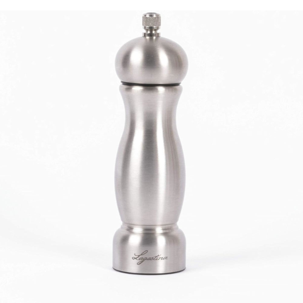 LAGOSTINA L411300107SS 7" Stainless Steel Pepper Mill