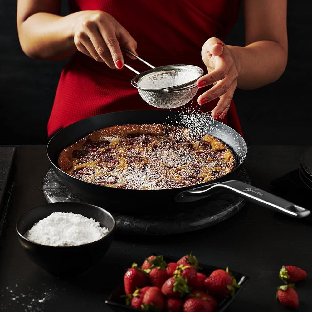 LAGOSTINA L700040128 Blue Carbon Steel, 28 cm Skillet