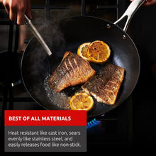 Load image into Gallery viewer, LAGOSTINA L700040128 Blue Carbon Steel, 28 cm Skillet
