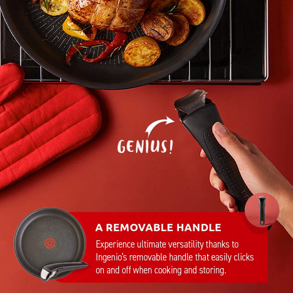 T-FAL L819SE64 Ingenio Expertise Cookware 14 Piece Set Green