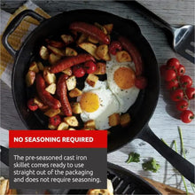 Load image into Gallery viewer, LAGOSTINA L999040126 10IN Cast Iron Skillet
