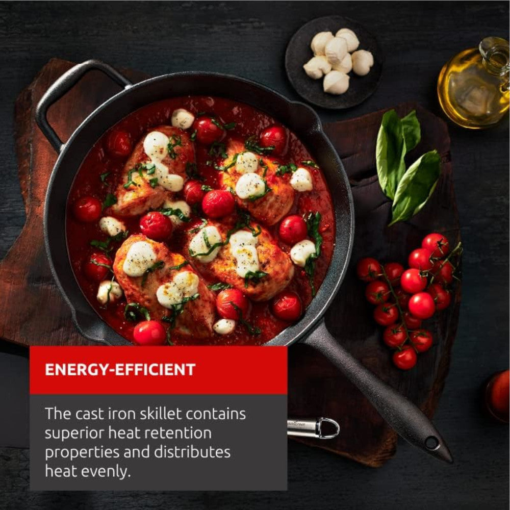 LAGOSTINA L999040130 Cast Iron 10in Skillet