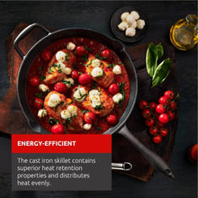 Load image into Gallery viewer, LAGOSTINA L999040130 Cast Iron 10in Skillet
