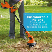 Charger l&#39;image dans la galerie, BLACK+DECKER LGC120 Cultivateur/motoculteur de jardin sans fil au lithium-ion 20 V
