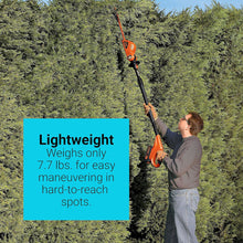 Load image into Gallery viewer, BLACK+DECKER LPHT120 20V Max Lithium Ion Pole Hedge Trimmer - Refurbished with Full Manufacturer Warranty
