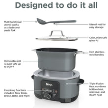 Load image into Gallery viewer, NINJA MC1001 Foodi Possible Cooker PRO 8.5 Quart Multi-Cooker - Factory serviced with Home Essentials warranty
