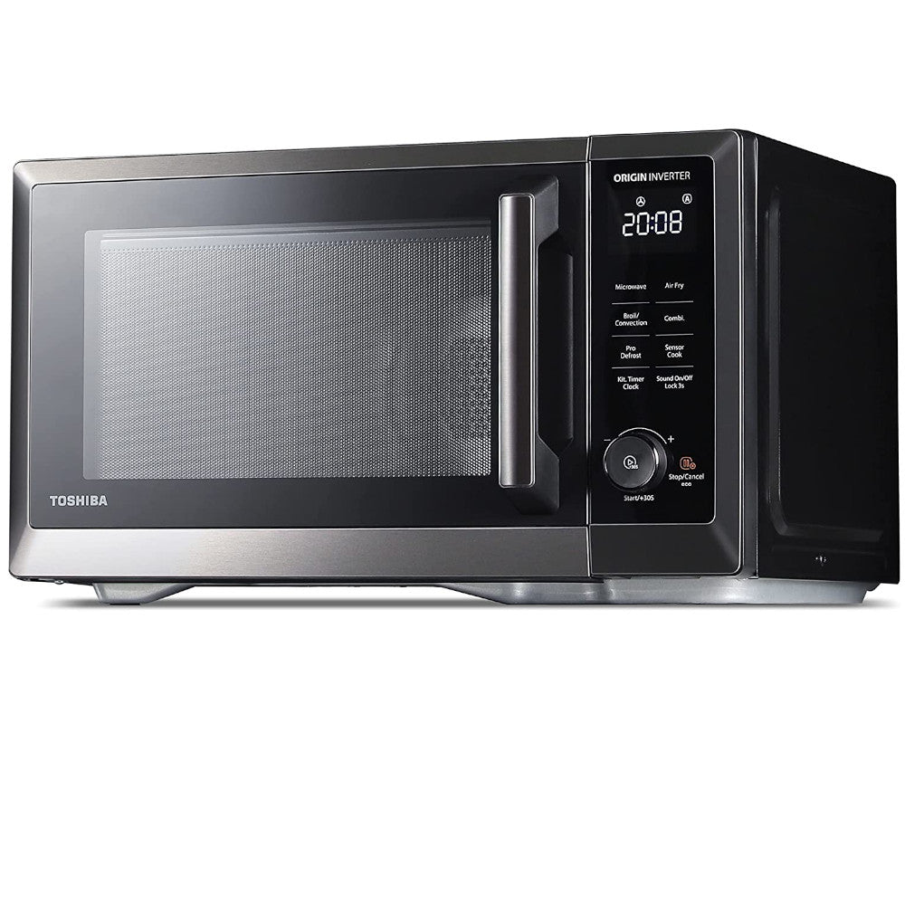 TOSHIBA ML2-TC10SAIT(SS) 7-in-1 Countertop Microwave Oven with Air Fryer - Blemished package with full warranty