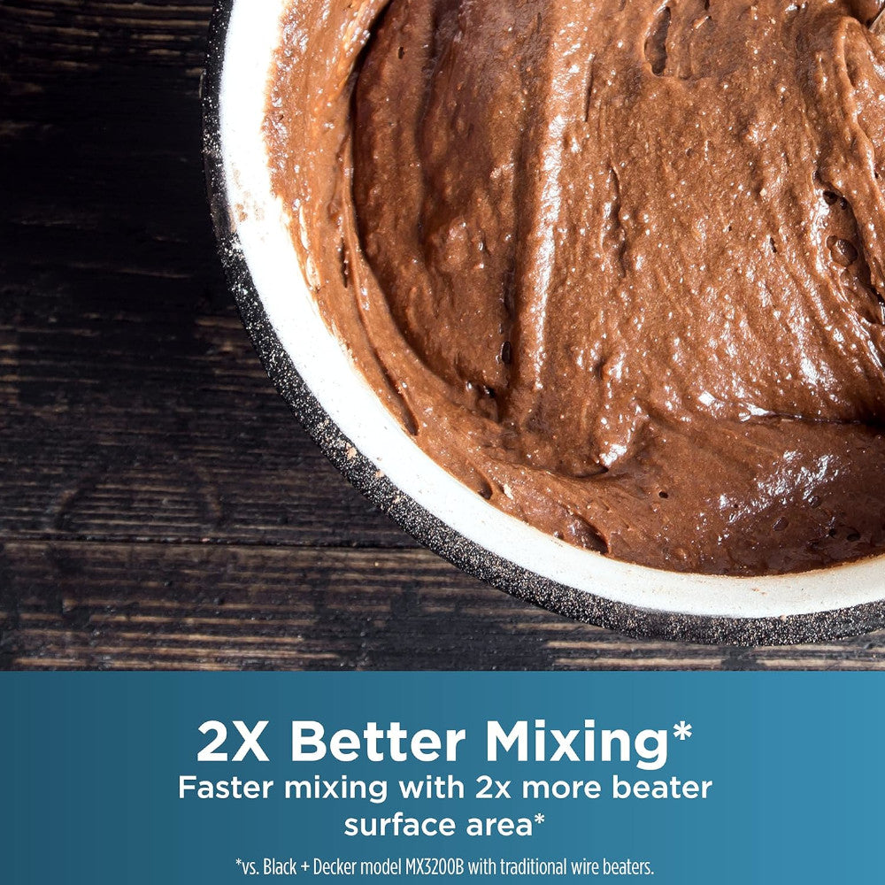 BLACK+DECKER MX610BC Hand Held Mixer - Factory serviced with full warranty