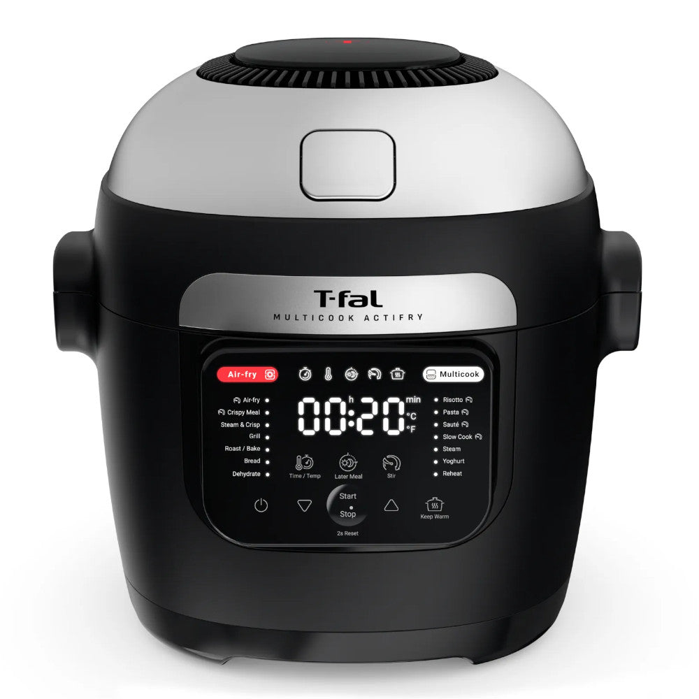T-FAL MY740CQ0 ActiFry Multicooker & Air Fryer with Automatic Stirring Paddle 6L - Blemished package with full warranty