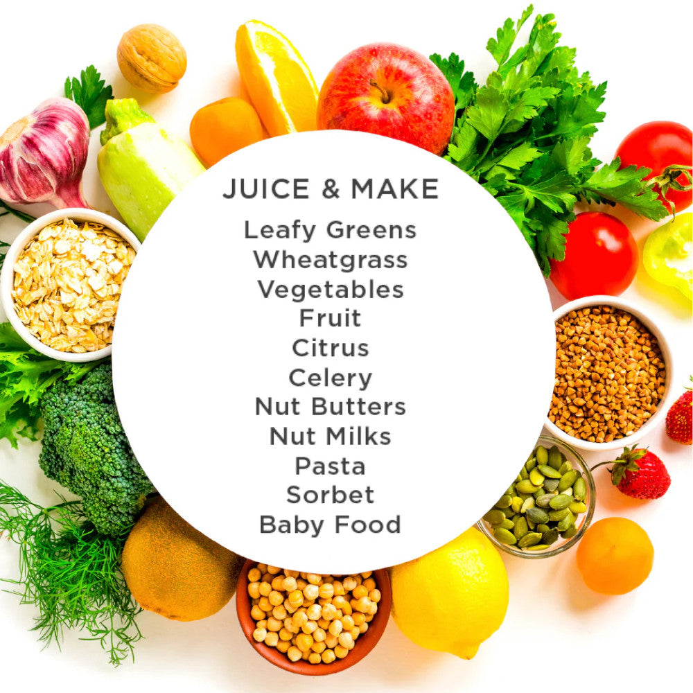 OMEGA MM1500GY13 Cold Press Masticating Horizontal Juicer