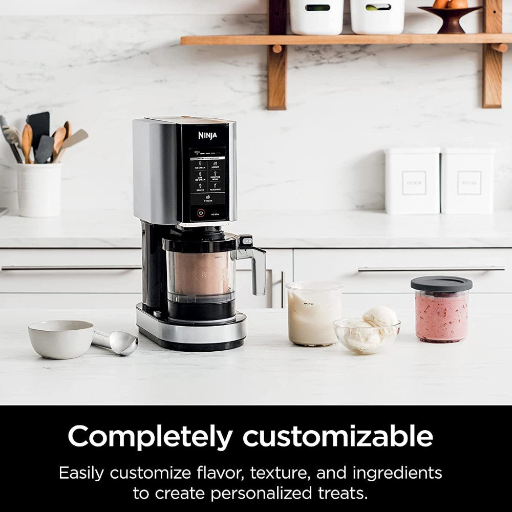 NINJA CREAMi NC301 Ice Cream Maker - Factory serviced with Home Essentials warranty